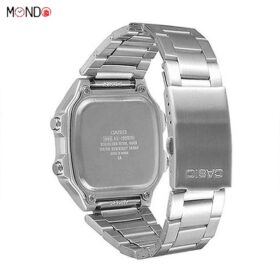 نمای پشت ساعت مچی کاسیو مردانه مدل AE-1200WHD-1AVEF اصل استیل نقره ای