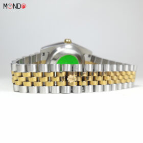 ساعت مچی عقربه ای مردانه رولکس دو رنگ مدل دیت جاست کد R211