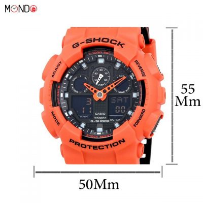 خرید ساعت مردانه کاسیو جی شاک مدل GA-100L-4AER