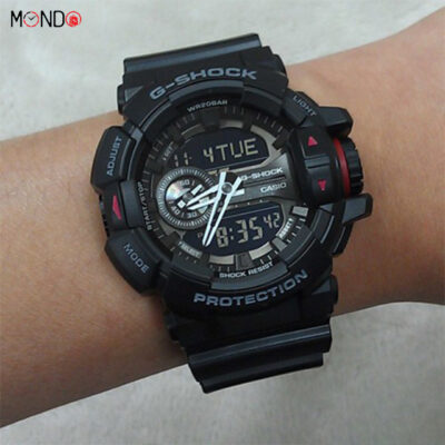 خرید ساعت مچی عقربه ای مردانه کاسیو جی شاک مدل ga-400gb-1b