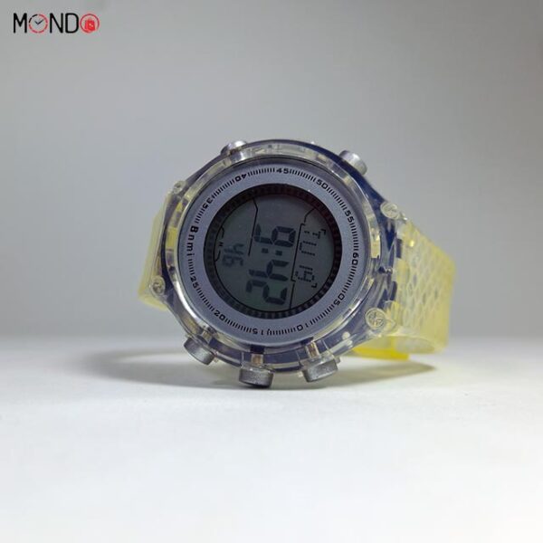 ساعت مچی دیجیتال BNMI شیشه ای مشکی مدل 1810L