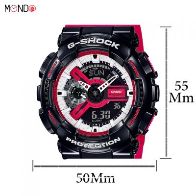 خرید ساعت مردانه کاسیو جی شاک مدل GA-110RB-1A