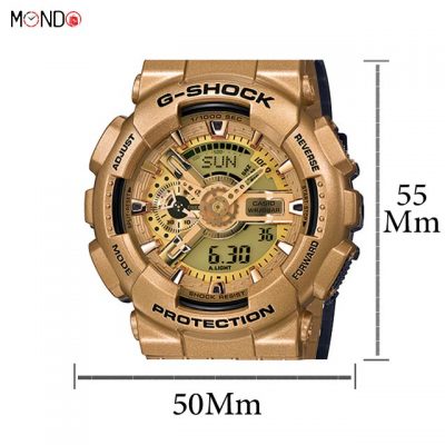 خرید ساعت مردانه کاسیو جی شاک مدل GA-110GD