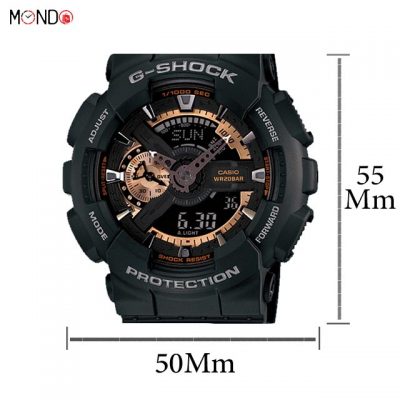 قیمت ساعت مردانه کاسیو جی شاک مدل GA-110RG-1A