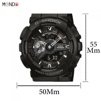 خرید ساعت مردانه کاسیو جی شاک مدل GA-110-1B