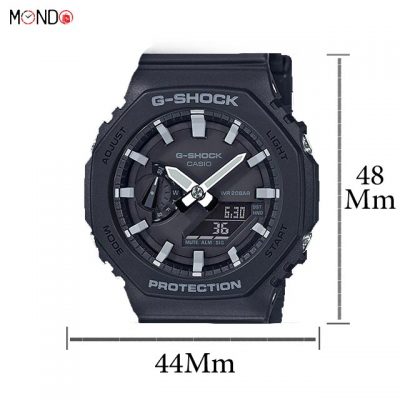 قیمت ساعت مردانه کاسیو جی شاک مدل GA-2100-1AER