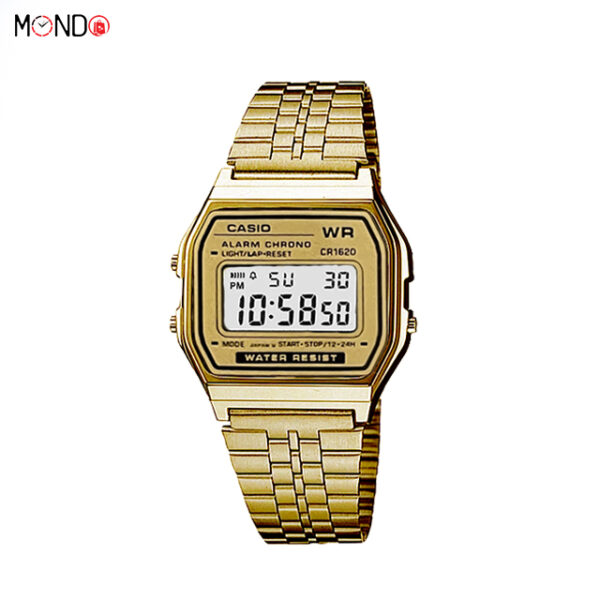 خرید اینترنتی ساعت مچی کاسیو مردانه مدل A159-Gold های کپی