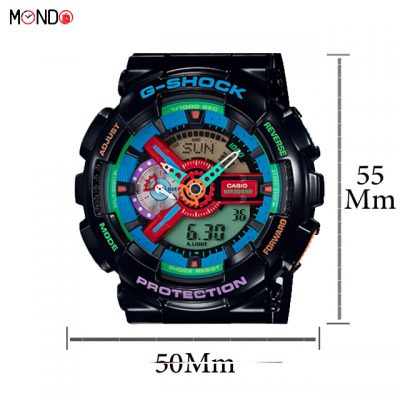 خرید ساعت مردانه کاسیو جی شاک مدل GA-110MC-1A