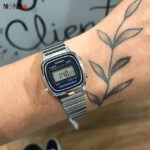 مشخصات ساعت مچی کاسیو زنانه مدل LA670WA-2DF استیل نقره ای