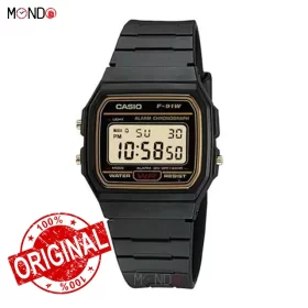 خرید اینترنتی ساعت مچی کاسیو مردانه مدل F91WG-9 اصل مشکی رنگ