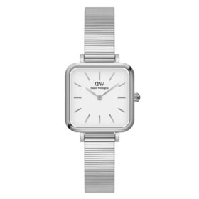 خرید اینترنتی ساعت مچی زنانه دنیل ولینگتون مدل DW00100521 استیل نقره ای مربع