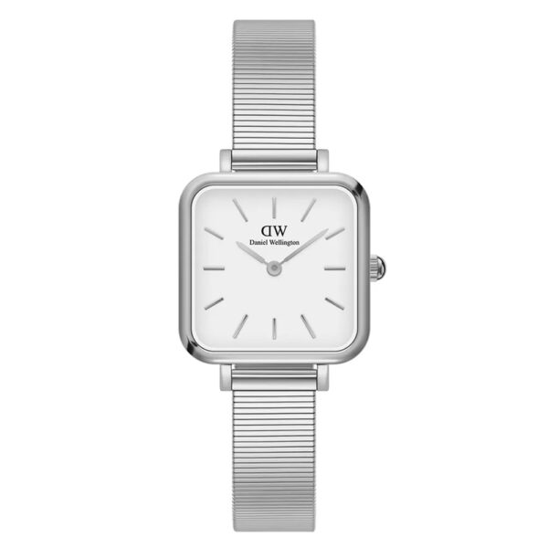 خرید اینترنتی ساعت مچی زنانه دنیل ولینگتون مدل DW00100521 استیل نقره ای مربع