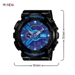 ابعاد و مشخصات ساعت مچی مردانه برند جی شاک مدل GA-110HC-1A