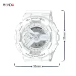 ابعاد و مشخصات ساعت مردانه کاسیو جی شاک مدل GMAS110CM-7A1