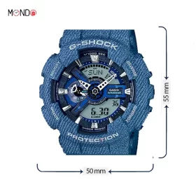 ابعاد و مشخصات ساعت مچی مردانه کاسیو جی شاک مدل GA-110DC