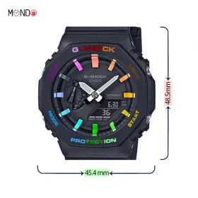 سایز و ابعاد ga-2100neon