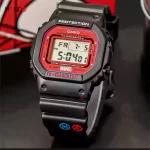سفارش آنلاین ساعت مچی کاسیو جی شاک مدل Spiderman 5600 مشکی قرمز