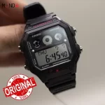 سفارش آنلاین ساعت مچی کاسیو مدل AE-1300WH-1A2 اصل مشکی صورتی