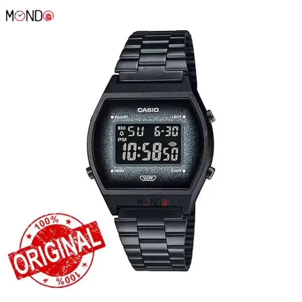 خرید اینترنتی ساعت مچی کاسیو مدل B640WBG-1BDF اصل استیل مشکی یون اندود