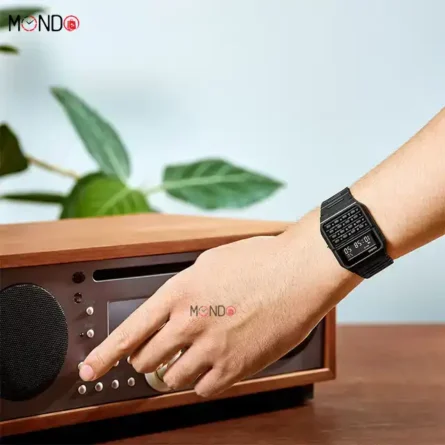 نمای روی دست کاسیو مدل CA-53WF-1BDF اصل صفحه مشکی