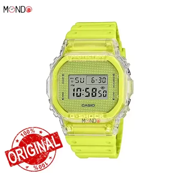 خرید اینترنتی ساعت مچی جی شاک مدل DW-5600GL-9DR اصل زرد