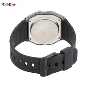 نمای پشت ساعت مچی کاسیو مدل F-91WM-1BDF اصل طوسی مشکی