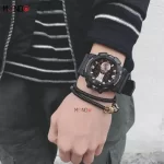 نمای دست ساعت مچی جی شاک مدل GA-400GB-1A4 اصل مشکی رزگلد