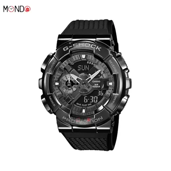 خرید اینترنتی ساعت مچی مردانه کاسیو جی شاک مدل GM110-1AEM مشکی رنگ