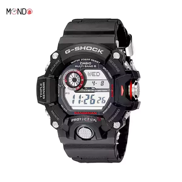 خرید اینترنتی ساعت مچی کاسیو جی شاک مدل GW-9400-1CR رنجمن مشکی BLACK RANGEMAN