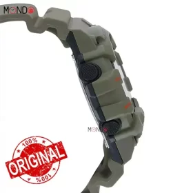نمای کناری ساعت مچی کاسیو مدل HDC-700-3A2VDF اصل سبز رنگ