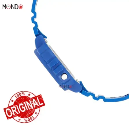 نمای کناری ساعت مچی کاسیو مدل LA-20WH-2ADF اصل آبی رنگ