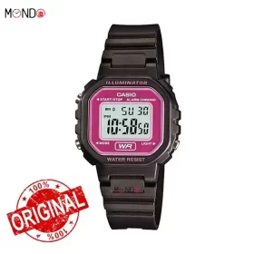 خرید اینترنتی کاسیو مدل LA-20WH-4ADF اصل مشکی صورتی