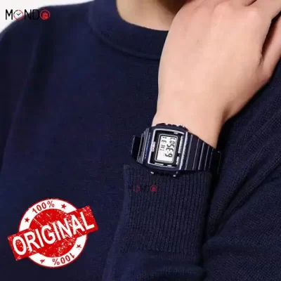 نمای دست ساعت مچی کاسیو مدل W-215H-2AVDF اصل سرمه ای رنگ
