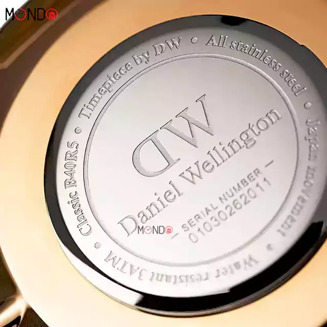 سفارش آنلاین ساعت مچی مردانه دنیل ولینگتون مدل DW00100127 مشکی بند چرمی