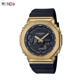 خرید اینترنتی ساعت مچی کاسیو جی شاک مدل GM-2100G-1A9ER های کپی مشکی طلایی