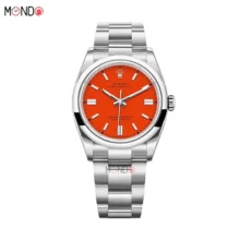 خرید اینترنتی ساعت مچی رولکس اویستر پرپچوال صفحه قرمز Rolex Oyster Perpetual