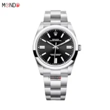 خرید اینترنتی ساعت مچی رولکس اویستر پرپچوال صفحه مشکی های کپی Rolex Oyster Perpetual