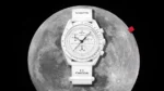 خرید ساعت امگا سواچ سفید ماه اسنوپی Mission to Moonphase Snoopy