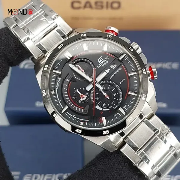 ساعت کاسیو مردانه ادیفایس مشکی قرمز EDIFICE EFR-556DB-1A