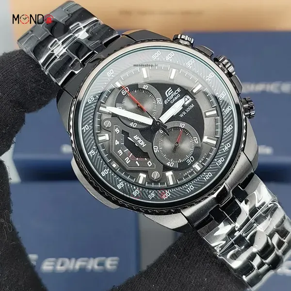 ساعت کاسیو مردانه ادیفایس فول مشکی Edifice EF-558