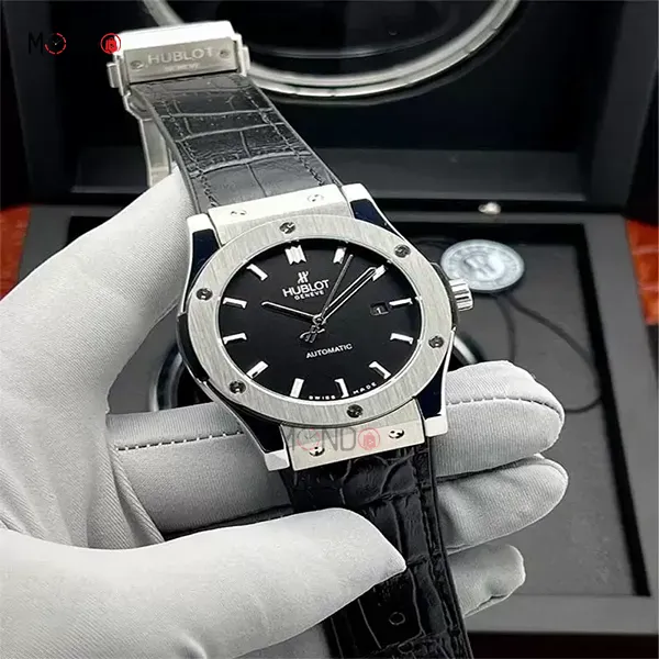 ساعت هابلوت مردانه اتوماتیک مشکی HUBLOT Classic Fusion