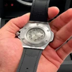 ساعت مردانه هابلوت عنکبوتی سیلور Hublot BigBang Spider