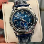 ساعت مردانه پتک فیلیپ سیلور آبی Patek Philippe Annual Calendar