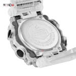 ساعت جی شاک مردانه سفید قاب شیشه ای GA900SKL-7A