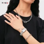 ساعت دنیل ولینگتون زنانه مدل DW00100700 نقره ای