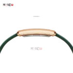 ضخامت ساعت دنیل ولینگتون BOUND CROCODILE EMERALD SUNRAY رزگلد صفحه سبز