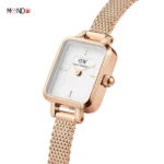 ساعت دنیل ولینگتون سفید رزگلد مدل DW00100727