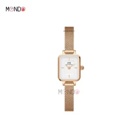 ساعت دنیل ولینگتون سفید رزگلد مدل DW00100727