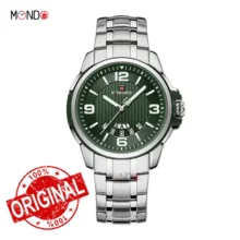 ساعت مردانه نیوی فورس سبز مدل Nf 9215 S-GN-GN