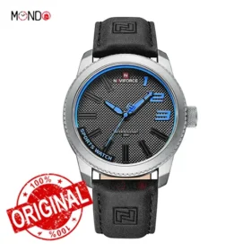 ساعت مردانه نیوی فورس مدل NF 9202 S-B-BE آبی مشکی